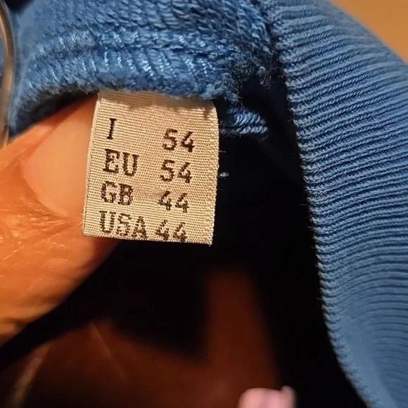 Moschino Blue Sweatshirt with Textured Front - Picture 8 of 11